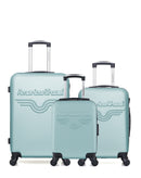 AMERICAN TRAVEL - Lot de 3 - Valises weekend, cabine et cabine XXS CHELSEA
