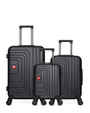 SWISS KOPPER - LOT DE 3 - Valise Week-end, Valise Cabine et Valise Cabine XXS RUTI