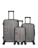SWISS KOPPER - LOT DE 3 - Valise Week-end, Valise Cabine et Valise Cabine XXS RUTI