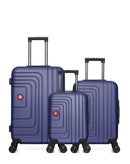 SWISS KOPPER - LOT DE 3 - Valise Week-end, Valise Cabine et Valise Cabine XXS RUTI