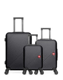 SWISS KOPPER - LOT DE 3 - Valise Week-end, Valise Cabine et Valise Cabine XXS SPIEZ