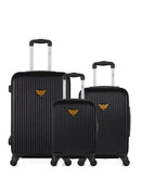 LPB LUGGAGE - Lot de 3 - Valises weekend, cabine et cabine XXS AGATA