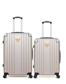 LPB LUGGAGE - Lot de 2 - Valises grand format et weekend AMELIE