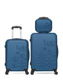 LPB LUGGAGE - Lot de 3 - Valises weekend, cabine et vanity ELEONOR