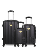 LPB LUGGAGE - Lot de 3 - Valises weekend, cabine et cabine XXS MARIANNE