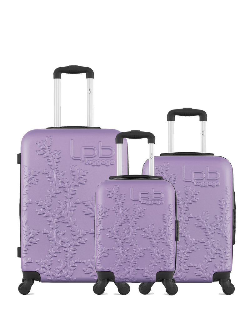 LPB LUGGAGE - Lot de 3 - Valise weekend, valise cabine et valise cabine XXS NAIS