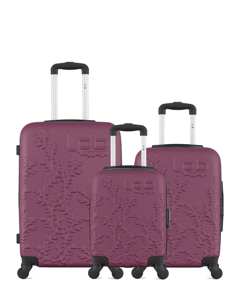LPB LUGGAGE - Lot de 3 - Valise weekend, valise cabine et valise cabine XXS NAIS