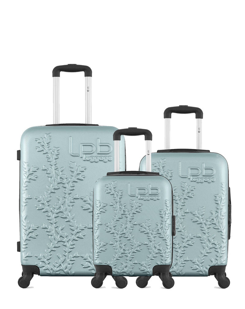 LPB LUGGAGE - Lot de 3 - Valise weekend, valise cabine et valise cabine XXS NAIS