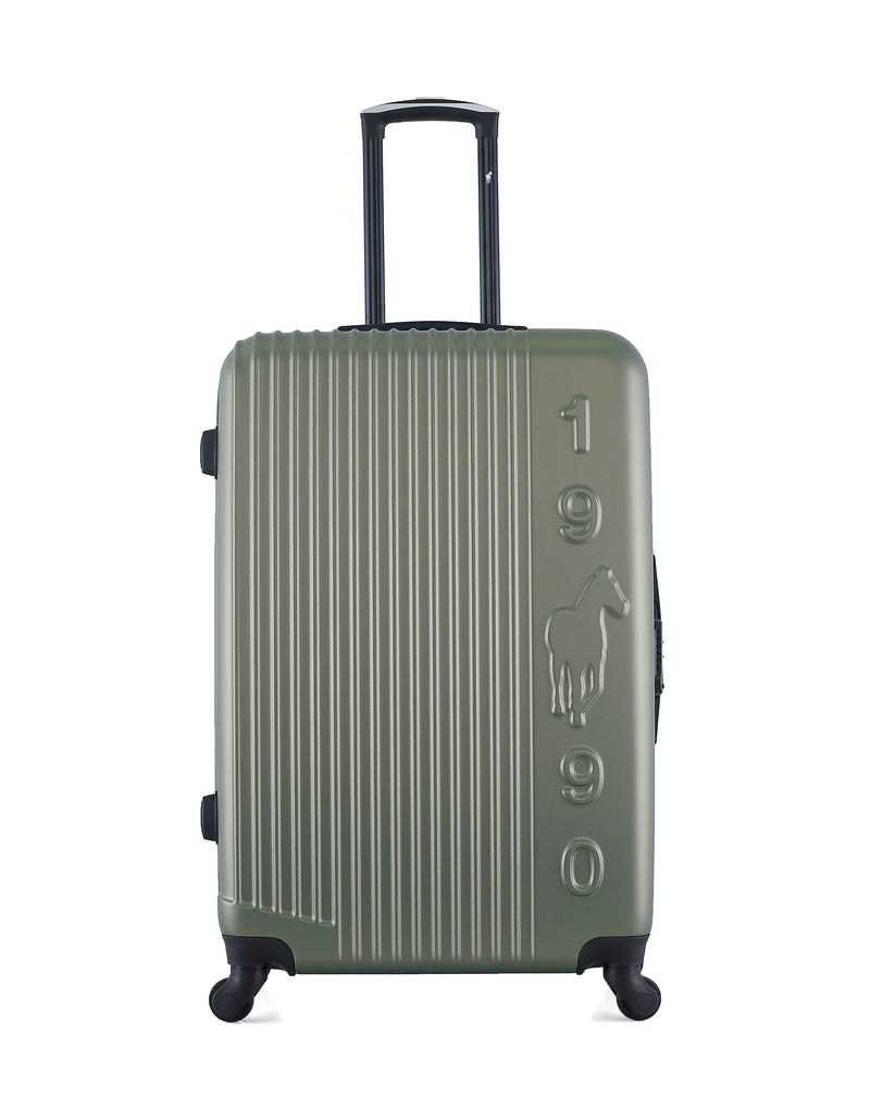 GENTLEMAN FARMER - Valise Grand Format ABS LIAM 4 Roues 75 cm