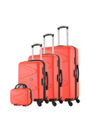 WAVE PARIS - Set de 4 Valises AMAZONE-C