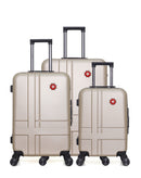 SWISS KOPPER - LOT DE 3 - Valise Grand Format, Valise Week-end et Valise Cabine USTER