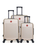 SWISS KOPPER - LOT DE 3 - Valise Grand Format, Valise Week-end et Valise Cabine WIL