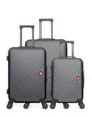 SWISS KOPPER - LOT DE 3 - Valise Grand Format, Valise Week-end et Valise Cabine SPIEZ