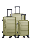 SWISS KOPPER - LOT DE 3 - Valise Grand Format, Valise Week-end et Valise Cabine AIGLE