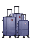 SWISS KOPPER - LOT DE 3 - Valise Grand Format, Valise Week-end et Valise Cabine USTER