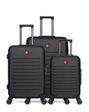 SWISS KOPPER - LOT DE 3 - Valise Grand Format, Valise Week-end et Valise Cabine WIL