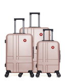 SWISS KOPPER - LOT DE 3 - Valise Grand Format, Valise Week-end et Valise Cabine USTER