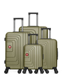 SWISS KOPPER - LOT DE 4 - Valise Grand Format, Valise Week-end, Valise Cabine et Valise Cabine XXS RUTI