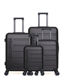 SWISS KOPPER - LOT DE 4 - Valise Grand Format, Valise Week-end, Valise Cabine et Valise Cabine XXS AIGLE