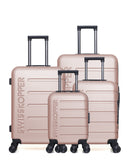 SWISS KOPPER - LOT DE 4 - Valise Grand Format, Valise Week-end, Valise Cabine et Valise Cabine XXS AIGLE