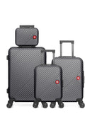 SWISS KOPPER - LOT DE 4 - Valise Week-end, Valise Cabine, Valise Cabine XXS et Vanity SPIEZ