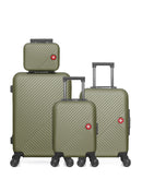 SWISS KOPPER - LOT DE 4 - Valise Week-end, Valise Cabine, Valise Cabine XXS et Vanity SPIEZ