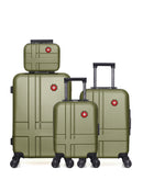SWISS KOPPER - LOT DE 4 - Valise Week-end, Valise Cabine, Valise Cabine XXS et Vanity USTER