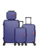 SWISS KOPPER - LOT DE 4 - Valise Week-end, Valise Cabine, Valise Cabine XXS et Vanity SPIEZ