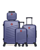 SWISS KOPPER - LOT DE 4 - Valise Week-end, Valise Cabine, Valise Cabine XXS et Vanity ZURICH