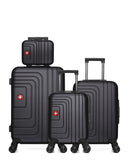SWISS KOPPER - LOT DE 4 - Valise Week-end, Valise Cabine, Valise Cabine XXS et Vanity RUTI