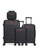 SWISS KOPPER - LOT DE 4 - Valise Week-end, Valise Cabine, Valise Cabine XXS et Vanity WIL