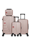 SWISS KOPPER - LOT DE 4 - Valise Week-end, Valise Cabine, Valise Cabine XXS et Vanity RUTI