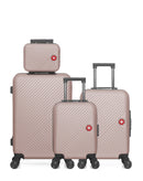 SWISS KOPPER - LOT DE 4 - Valise Week-end, Valise Cabine, Valise Cabine XXS et Vanity SPIEZ