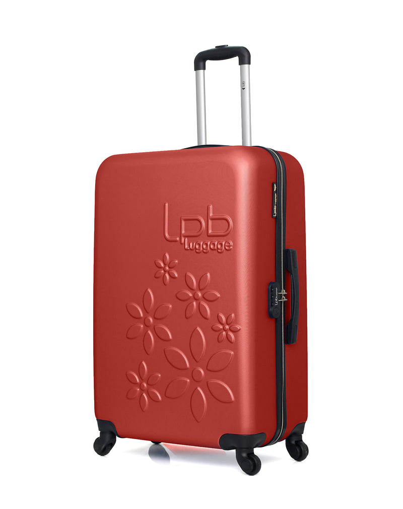 Lot de 3 - Valises grand format, weekend et vanity ELEONOR