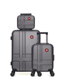 SWISS KOPPER - LOT DE 3 - Valise Week-end, Valise Cabine XXS et Vanity USTER