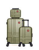 SWISS KOPPER - LOT DE 3 - Valise Week-end, Valise Cabine XXS et Vanity USTER