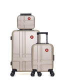 SWISS KOPPER - LOT DE 3 - Valise Week-end, Valise Cabine XXS et Vanity USTER