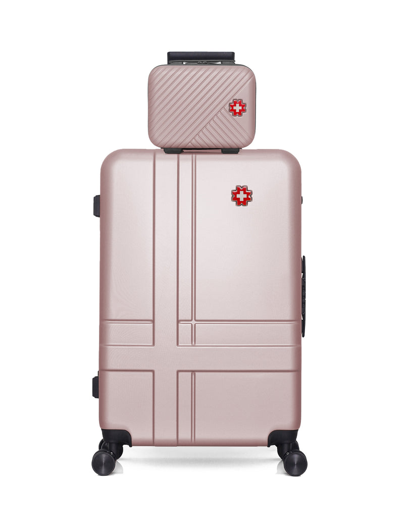 SWISS KOPPER  -  Lot de 2  -  Valise grand format et vanity USTER