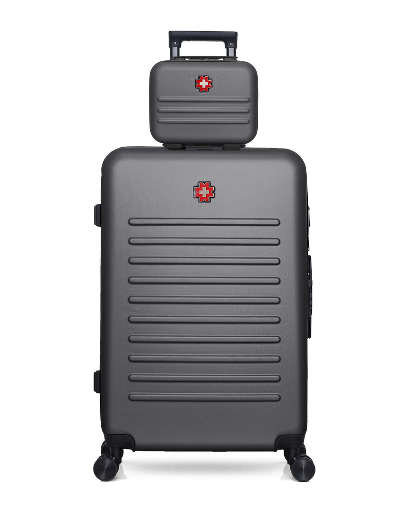 SWISS KOPPER - Lot de 2 - Valise grand format et vanity WIL