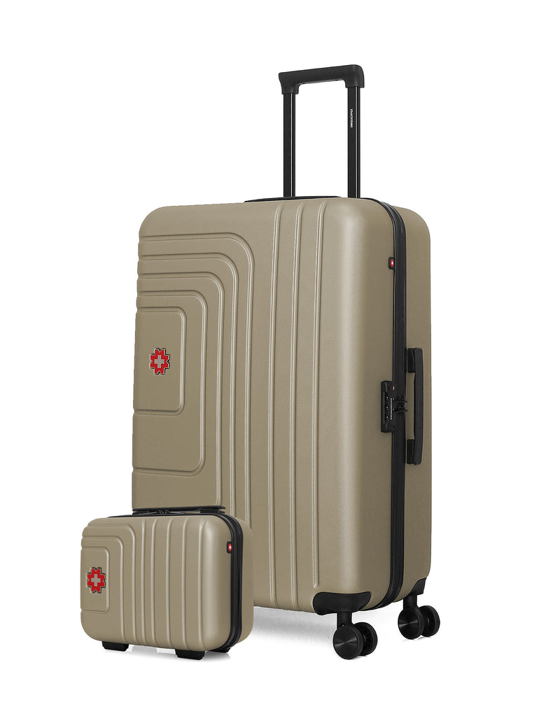SWISS KOPPER - Lot de 2 - Valise grand format et vanity RUTI