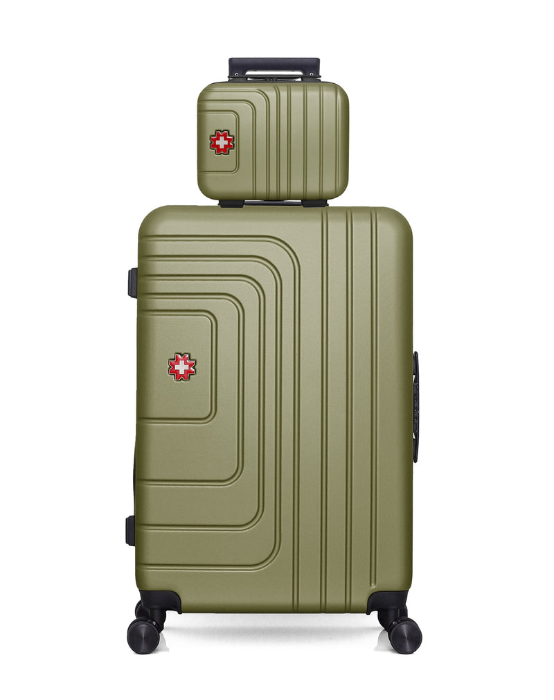 SWISS KOPPER - Lot de 2 - Valise grand format et vanity RUTI