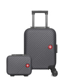 SWISS KOPPER - LOT DE 2 - Valise Cabine XXS et Vanity SPIEZ