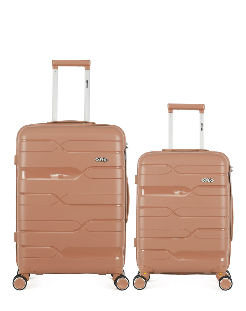 OBAGO  -  Lot de 2  -  Valise weekend et valise cabine PEGASE