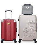 LPB LUGGAGE - Lot de 3 - Valises weekend ELEONOR, cabine XS AMELIE-E et vanity GIULIA-K