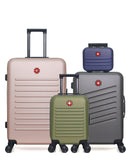 SWISS KOPPER  -  Lot de 4  -  Valises grand format WIL , weekend ZURICH , cabine XXS WIL et vanity WIL-K