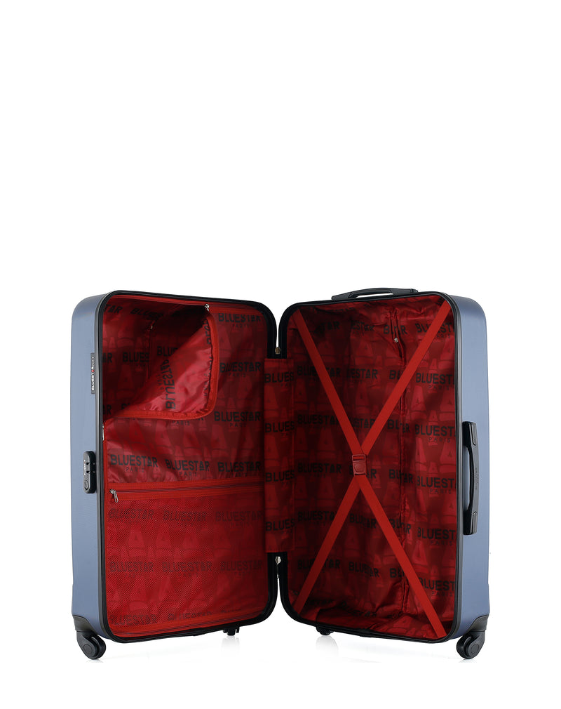 BLUESTAR - Valise Grand Format HAGEN 75 cm 4 Roues