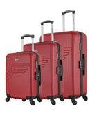 AMERICAN TRAVEL - Set de 3 Valises QUEENS