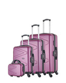 WAVE PARIS - Set de 4 Valises AMAZONE-C