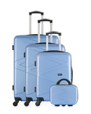 WAVE PARIS - Set de 4 Valises AMAZONE-C