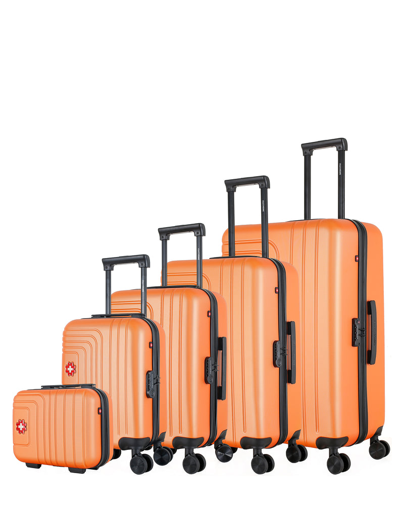SWISS KOPPER - Set de 5 Valises RUTI-U 75 cm 4 Roues